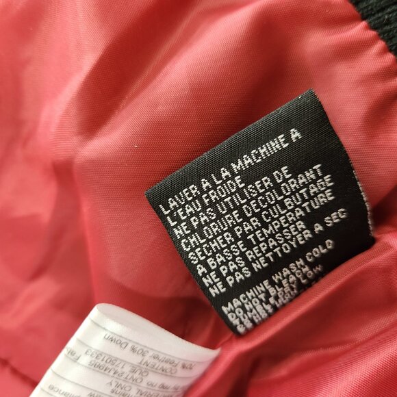 Vintage Le Chateau Cropped Puffer Bomber Jacket Size Small - Picture 9 of 14